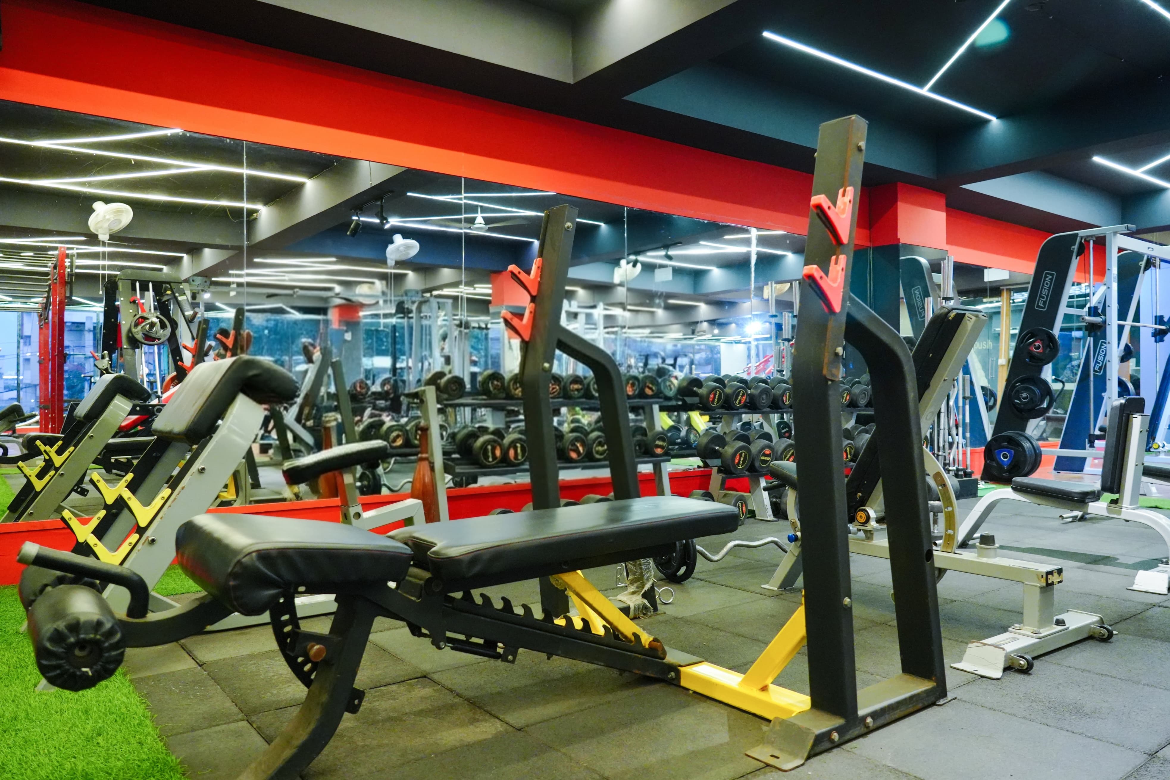Group workout session at HyperX Gym serving HBR Layout and Govindapura